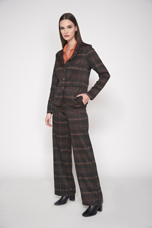 BLAZER ST.9677 TERRACOTTA CHEC