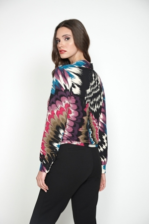 SHIRT ST.9803 TEAL MAGENTA PR