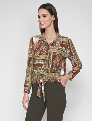 SHIRT ST.9803 CROWN PRINT