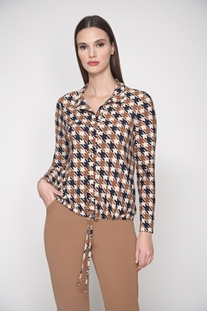 SHIRT ST.9850 CARAMEL BLUE PR