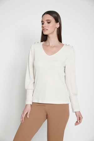SHIRT ST.9871 VANILLA