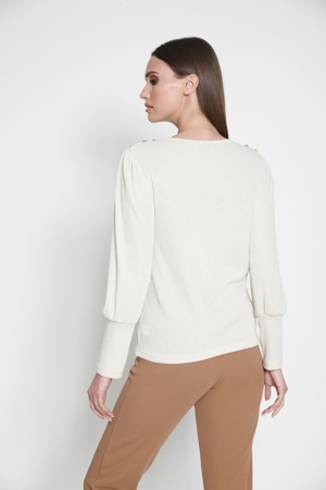 SHIRT ST.9871 VANILLA