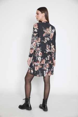 DRESS ST.9891 ROSES PRINT