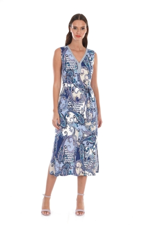 DRESS ST.9504 PAISLEY PRINT