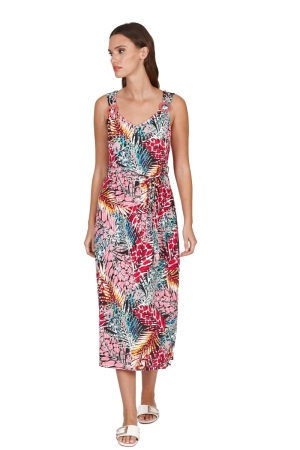 DRESS ST.9570 PINK PALM