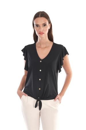 SHIRT ST.9573 BLACK