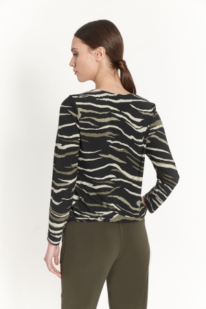 SHIRT ST. 9234  KHAKI RIPPLES