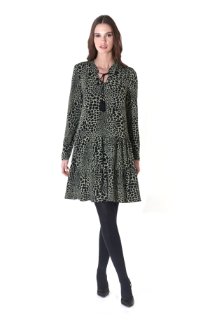 9249 ST. DRESS  KHAKI STONES
