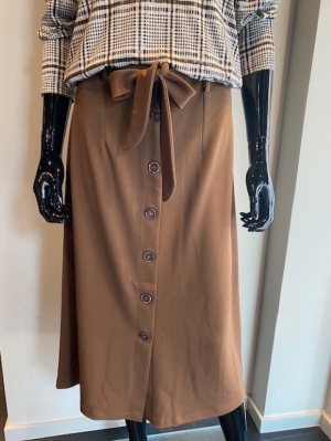 SKIRT ST 8619 BROWN