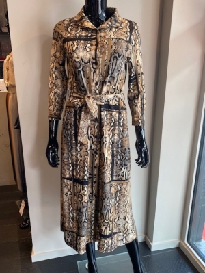DRESS ST. 8625 PATCHWORK ANIMAL PRINT