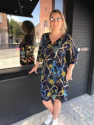 DRESS ST. 8398 BLUE CHAIN