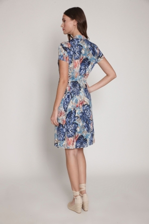 DRESS ST. 1141 FOREST PRINT