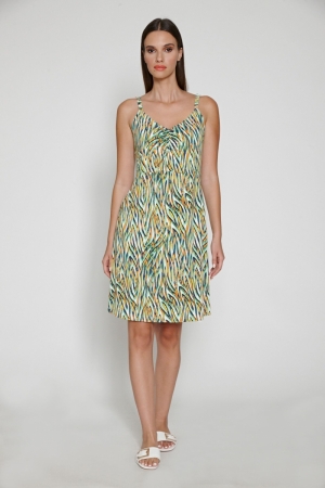 DRESS ST. 1195 FLAMES PRINT
