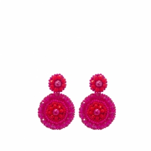 Small Sparkles Fuchsia Red fuchsia rood