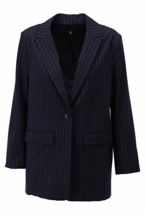  NAVY PIN STRIPE