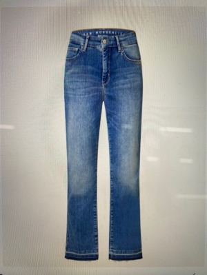 5437-90 DREAM KICK OPEN HEM D490 SUMMER MID BLUE WASH