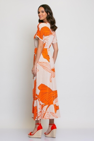  ORANGE LILY PRINT