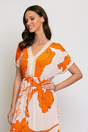  ORANGE LILY PRINT
