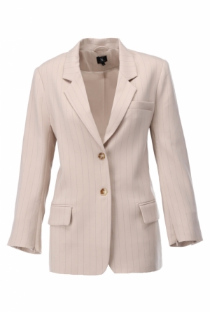  CREAM PIN STRIPE